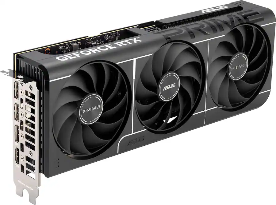 ASUS - PRIME NVIDIA GeForce RTX 5060 Ti 16GB GDDR7 PCI Express 5.0 Graphics Card - Black - Refurbished Excellent