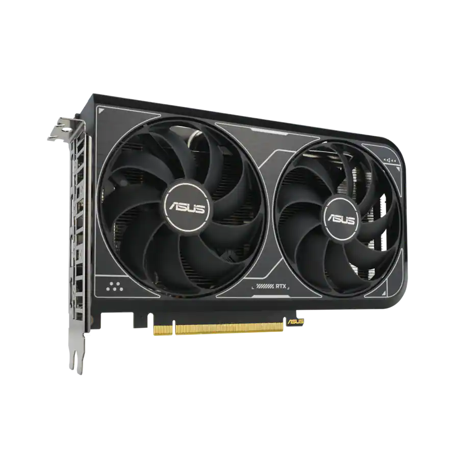 ASUS Dual NVIDIA GeForce RTX 4060 Overclock V2 8GB GDDR6 PCI Express 4.0 Graphics Card - Black - Refurbished Excellent