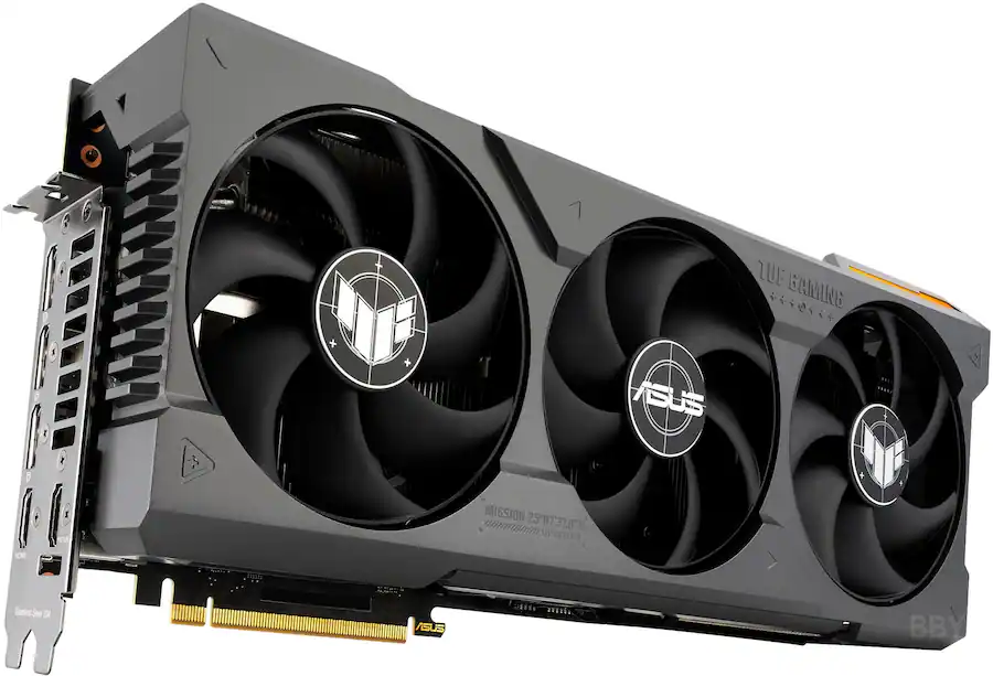 ASUS TUF Gaming NVIDIA GeForce RTX 4080 SUPER Overclock 16GB GDDR6X PCI Express 4.0 Graphics Card - Black - Refurbished Excellent