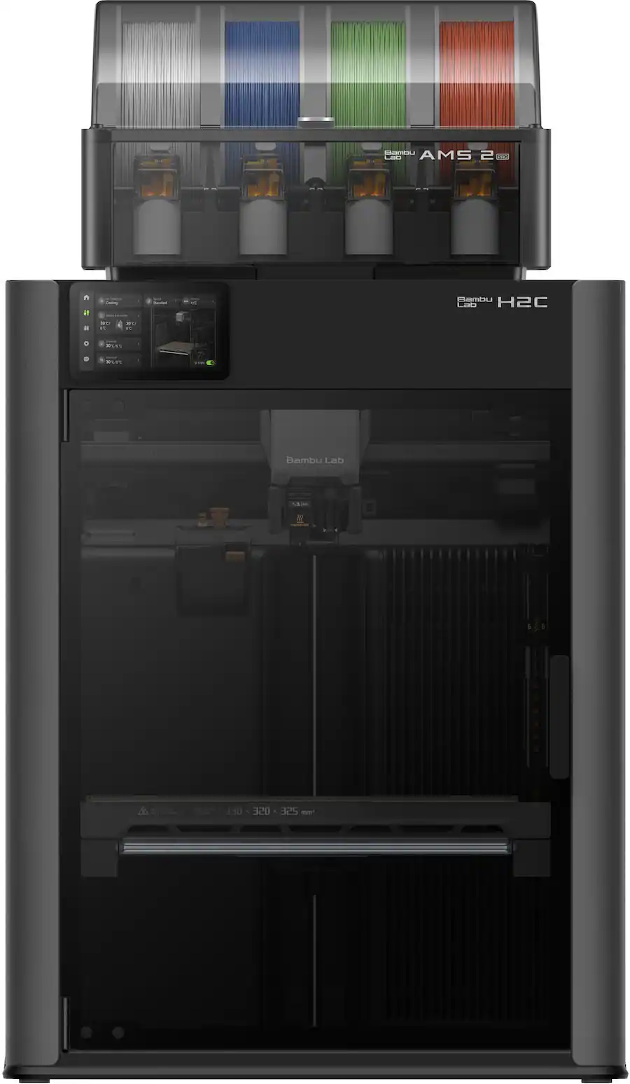 Bambu Lab - H2C AMS Combo 3D Printer - Gray