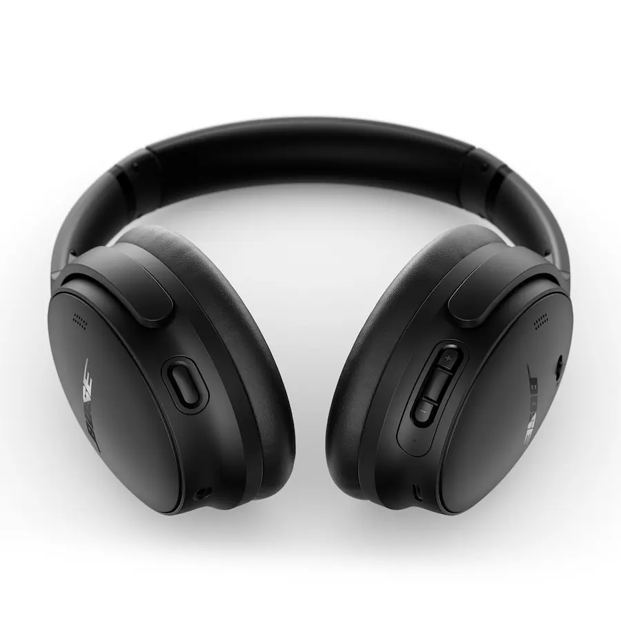 Bose QuietComfort Wireless Noise Cancelling Over-the-Ear Bluetooth Headphones Black