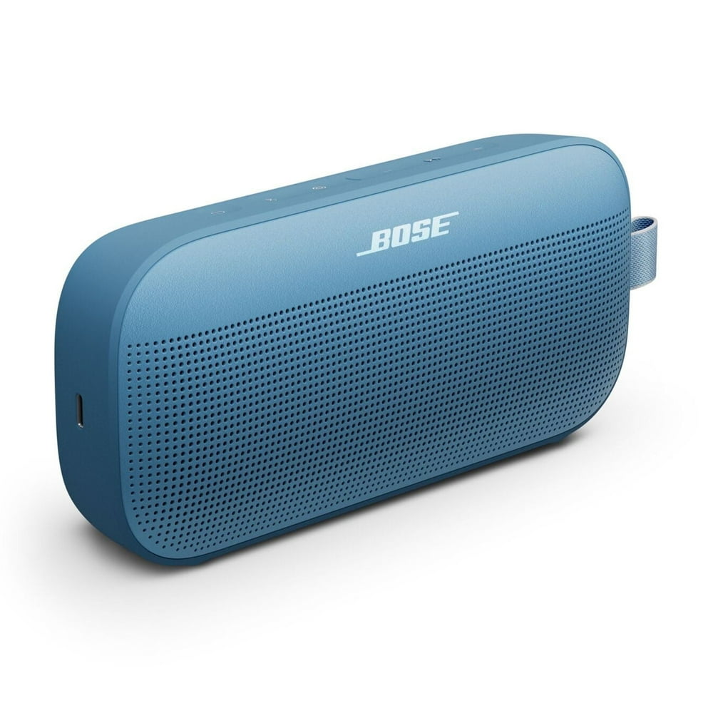 Bose SoundLink Flex II Portable Waterproof Bluetooth Speaker with IP67 Rating, Blue Dusk