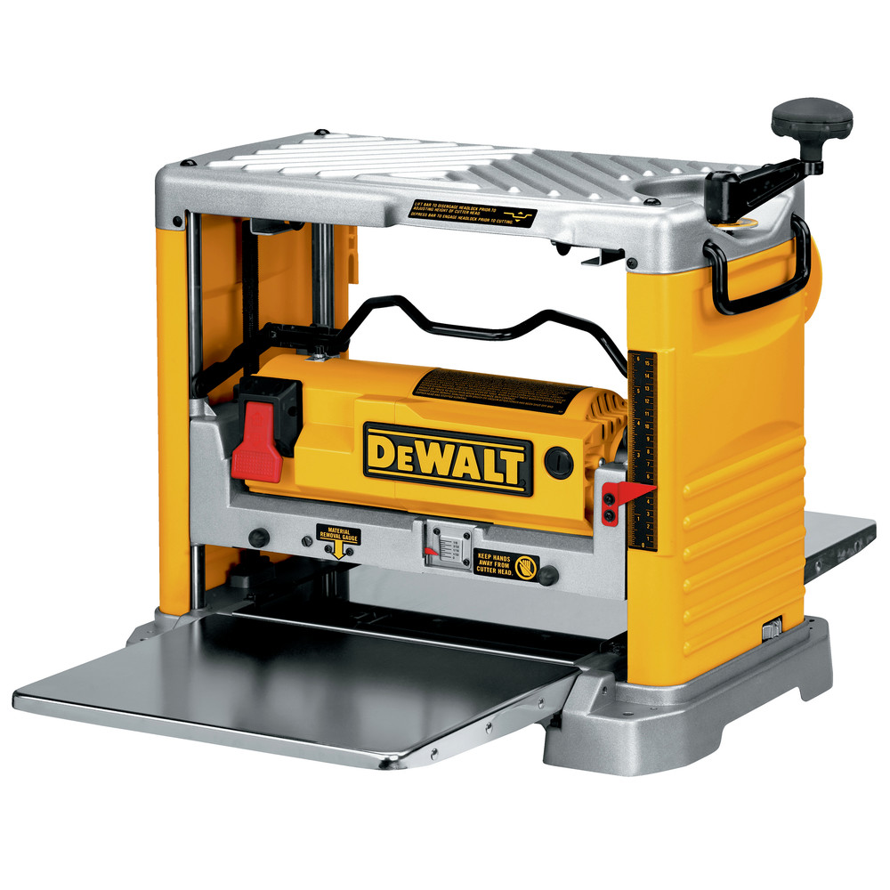 Dewalt 120V 15 Amp Brushed 12-1/2 in. Corded Thickness Planer with Three Knife Cutter-Head - DW734