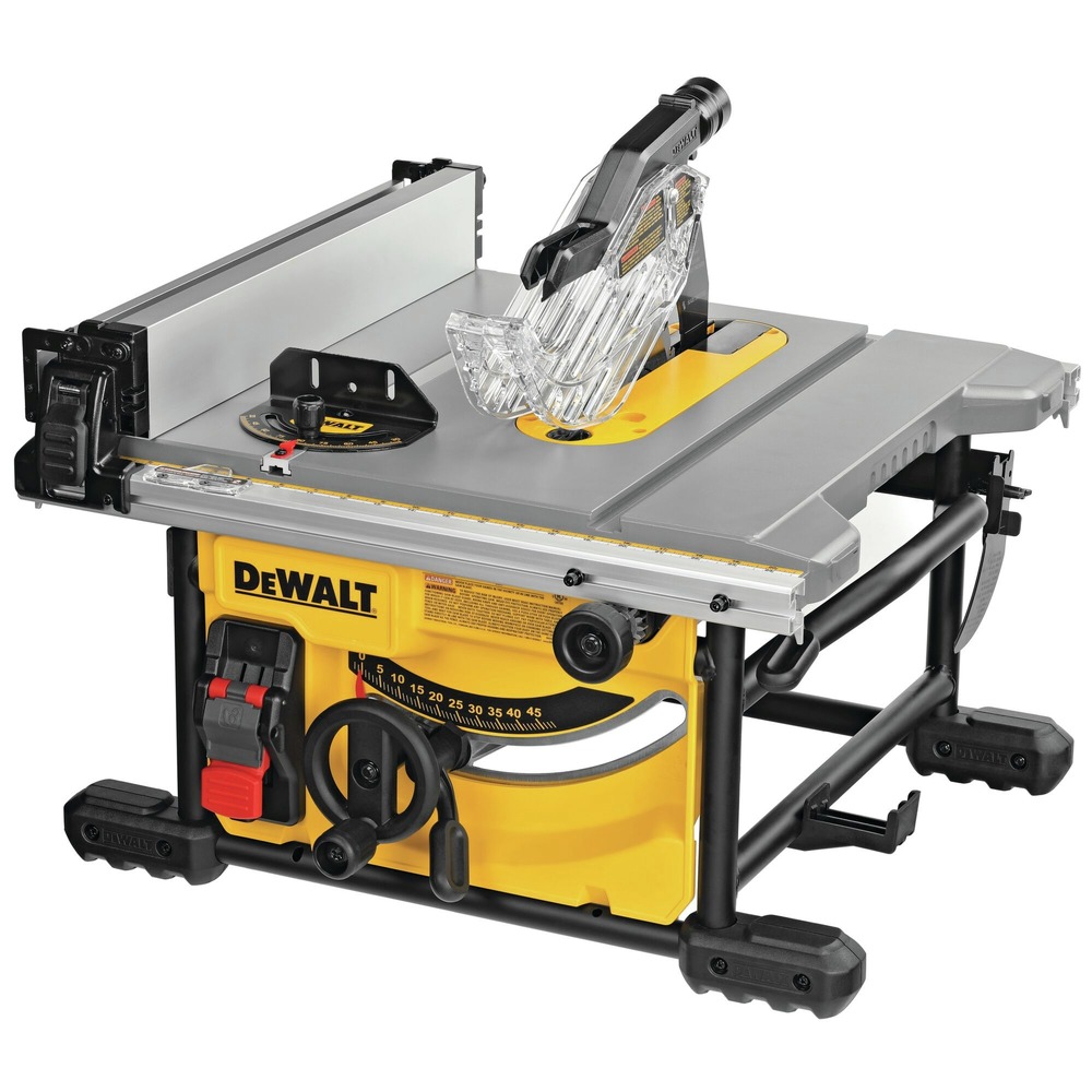 Dewalt 15 Amp Compact 8-1/4 in. Jobsite Table Saw with Stand - DWE7485WS