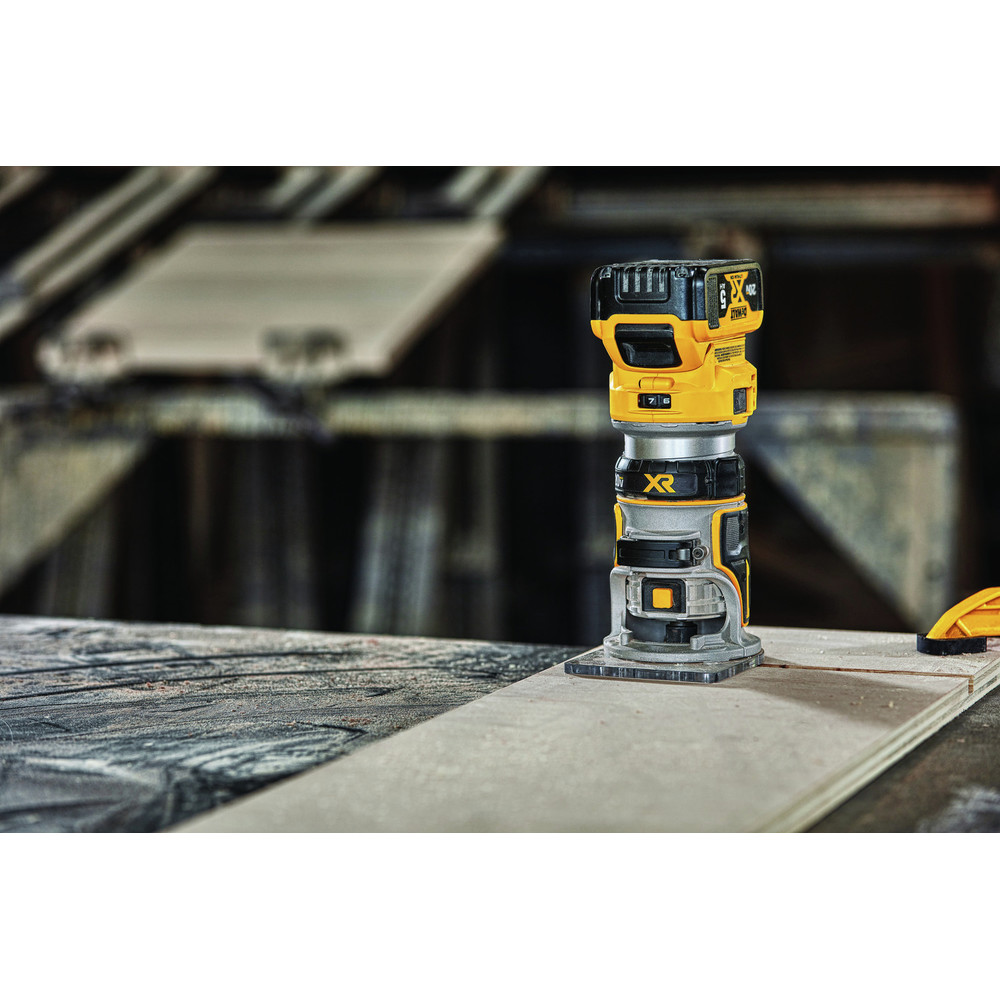 Dewalt 20V MAX XR Cordless Compact Router (Tool Only) - DCW600B