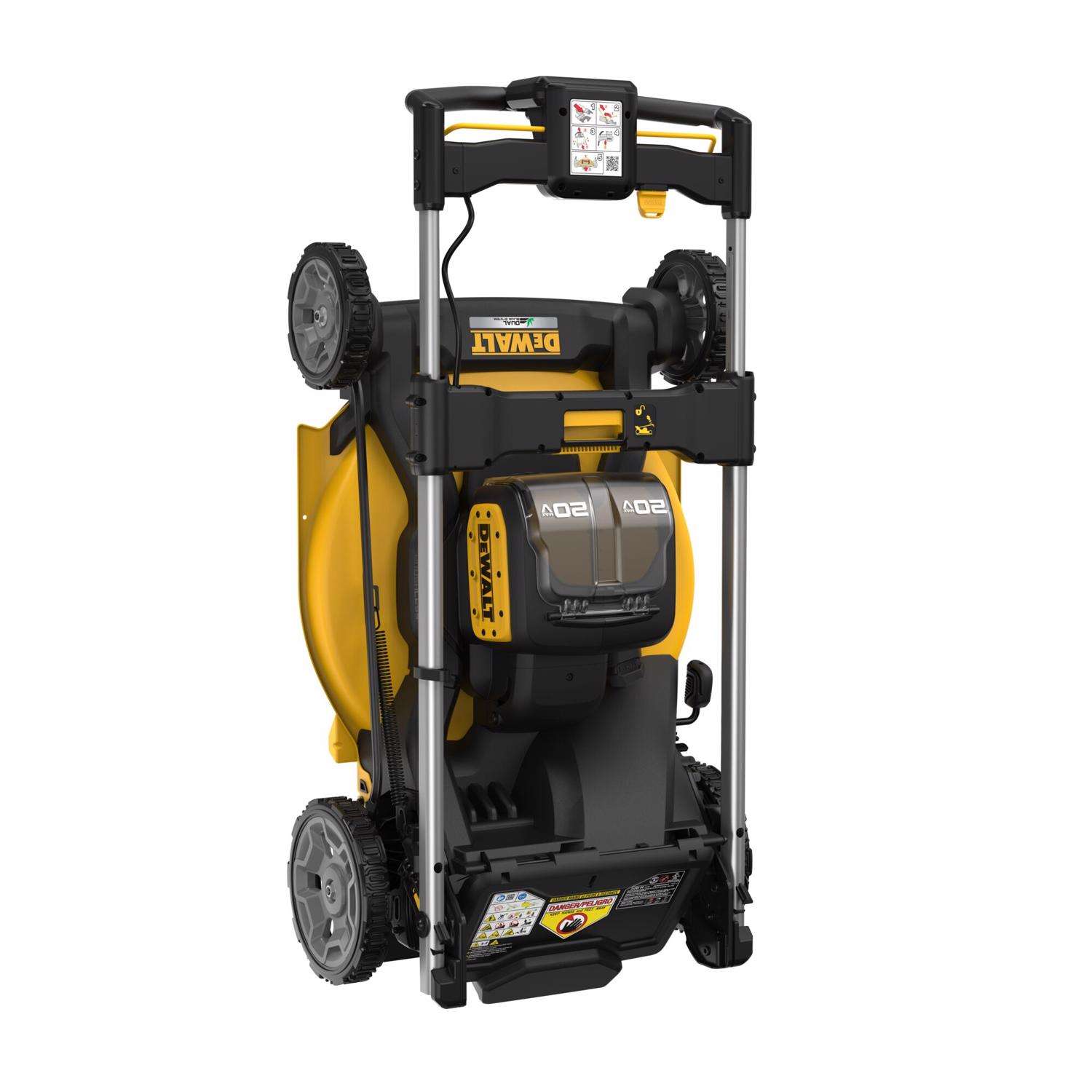 DeWalt 2X20V MAX DCMWP234U2 21 in. 20 V Battery Lawn Mower Kit (Battery & Charger)