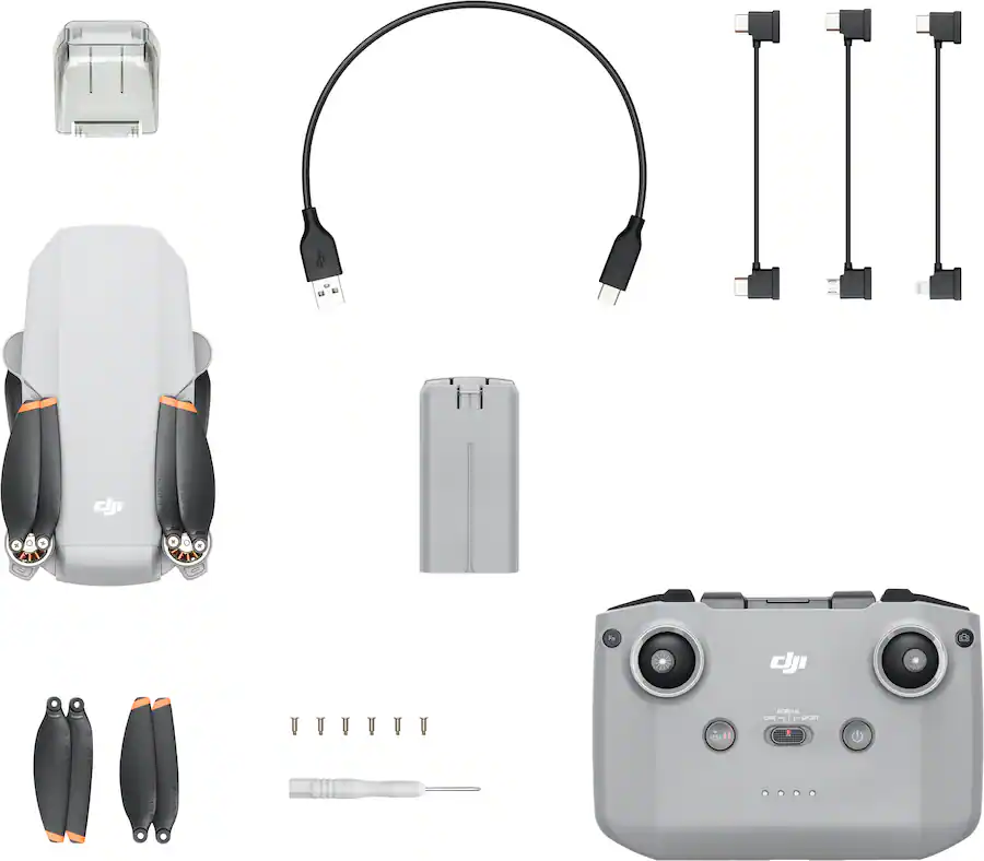 DJI Mini 4K Drone with Remote Control Gray
