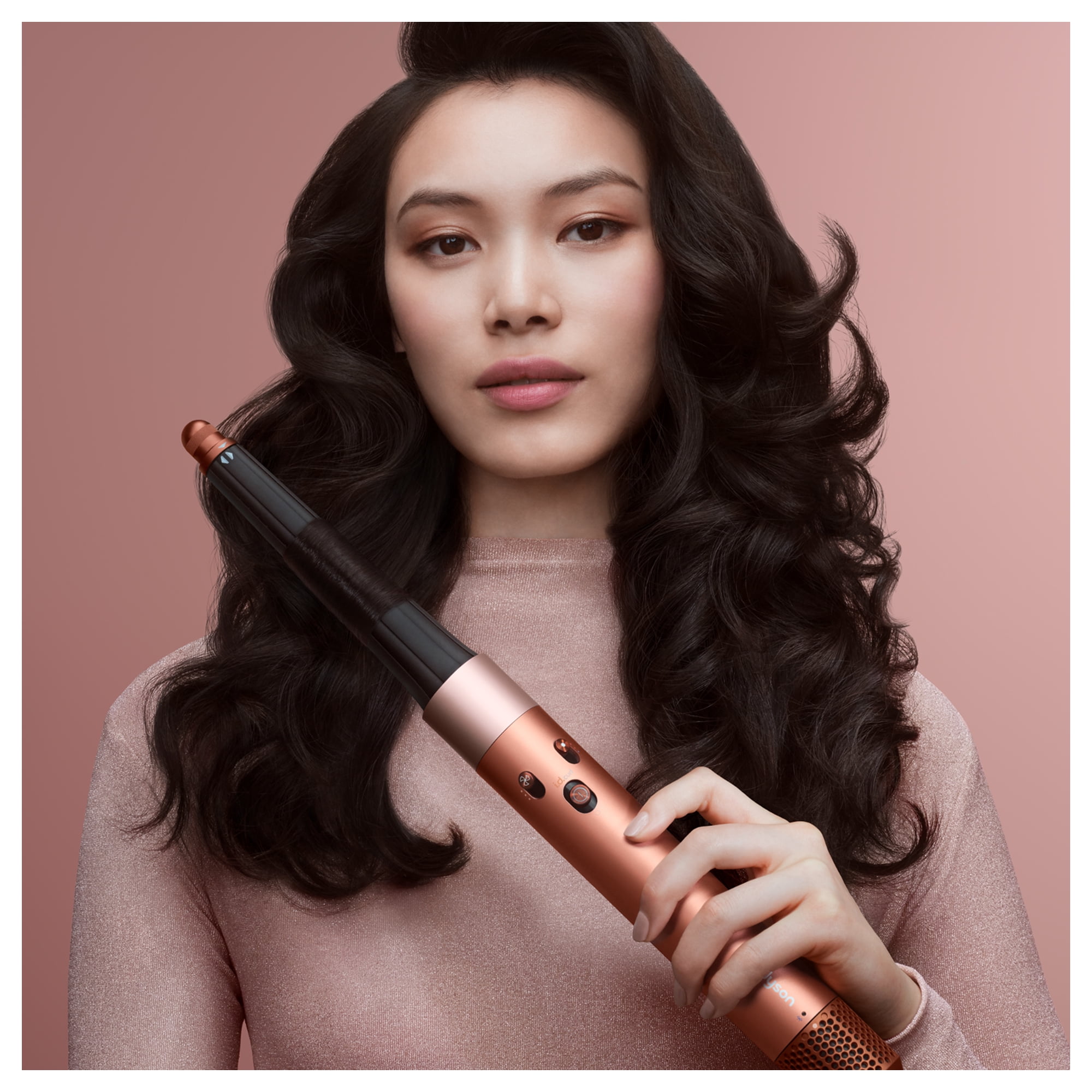 Dyson Airwrap i.d. Multi-Styler for Straight and Wavy Hair, Amber Silk (Restored Premium)