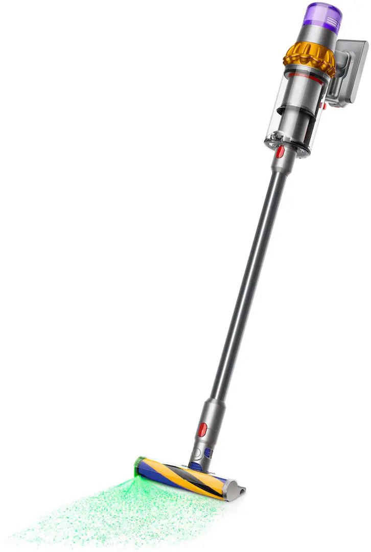 Dyson V15 Detect Extra Cordless Vacuum with 10 accessories Yellow/Nickel