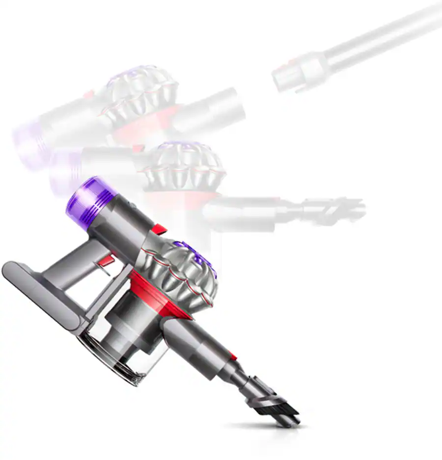 Dyson V8 Cordless Vacuum with 6 accessories - Silver Nickel