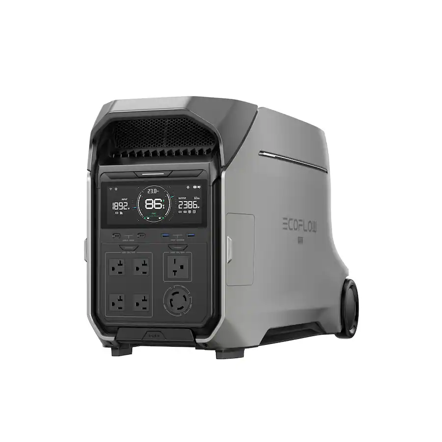 EcoFlow DELTA Pro 3 Portable Whole Home Power Station (Expandable up to 12kW/48kWh) (4096 Wh Capacity) - Galactic Silver