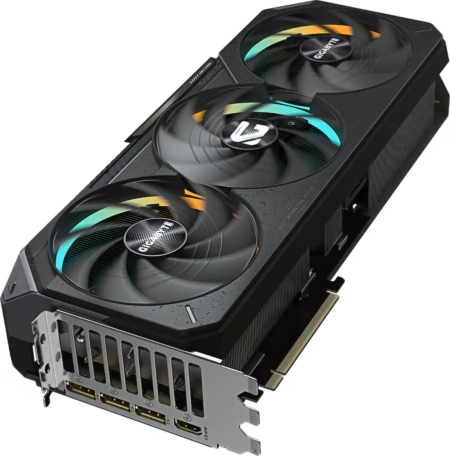 GIGABYTE NVIDIA GeForce RTX 5070 Ti GAMING OC 16G GDDR7 PCI Express 5.0 Graphics Card Black