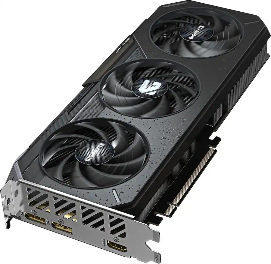 GIGABYTE Radeon RX 9060 XT GAMING OC 16G GDDR6 PCI Express 5.0 Graphics Card - Black - Refurbished Excellent