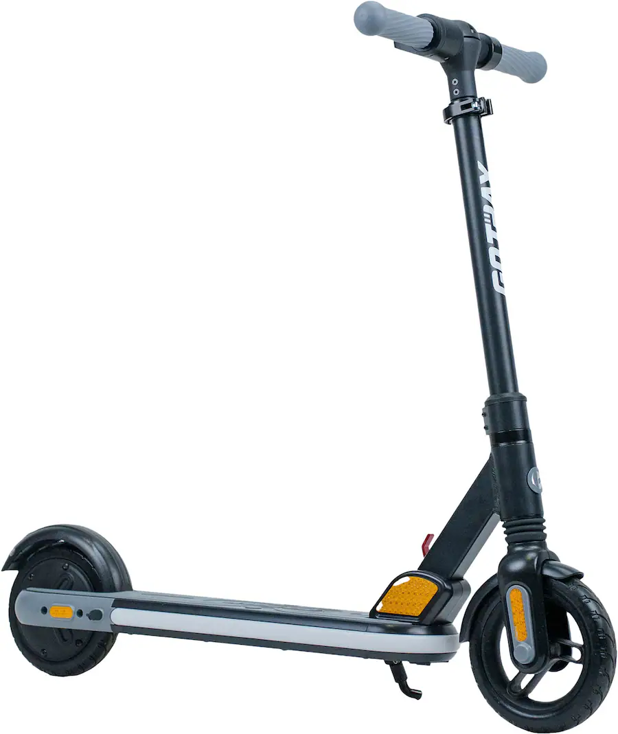 GoTrax - XR Glow Electric Scooter w/ 11mi Max Operating Range & 10mph Max Speed - Black