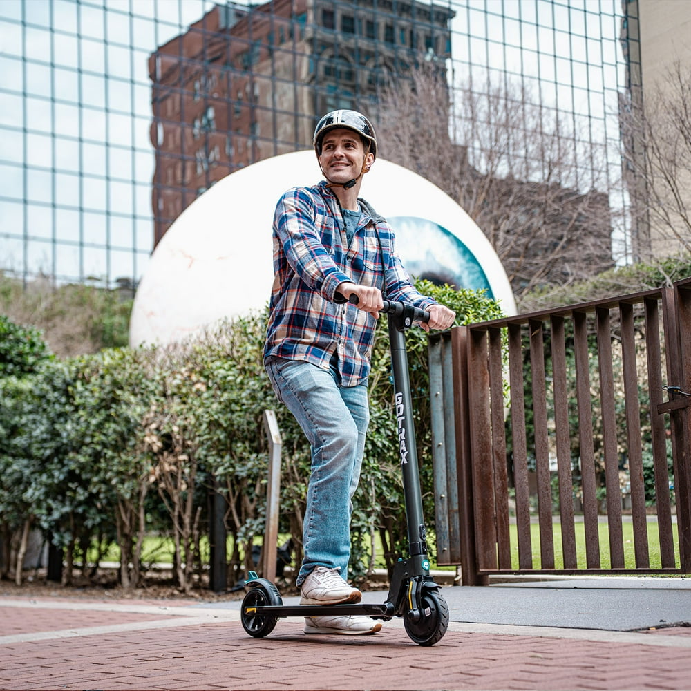 GOTRAX G2 Plus Foldable Electric Scooter with 250W Hub Motor, 12 mph and 6" All-Terrain Tires