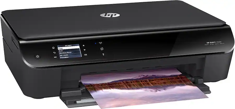 HP - Envy 4500 Wireless e-All-in-One Instant Ink Ready Printer - Black