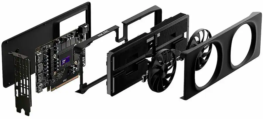 Intel - Arc B580 Limited Edition Graphics Card - Multi