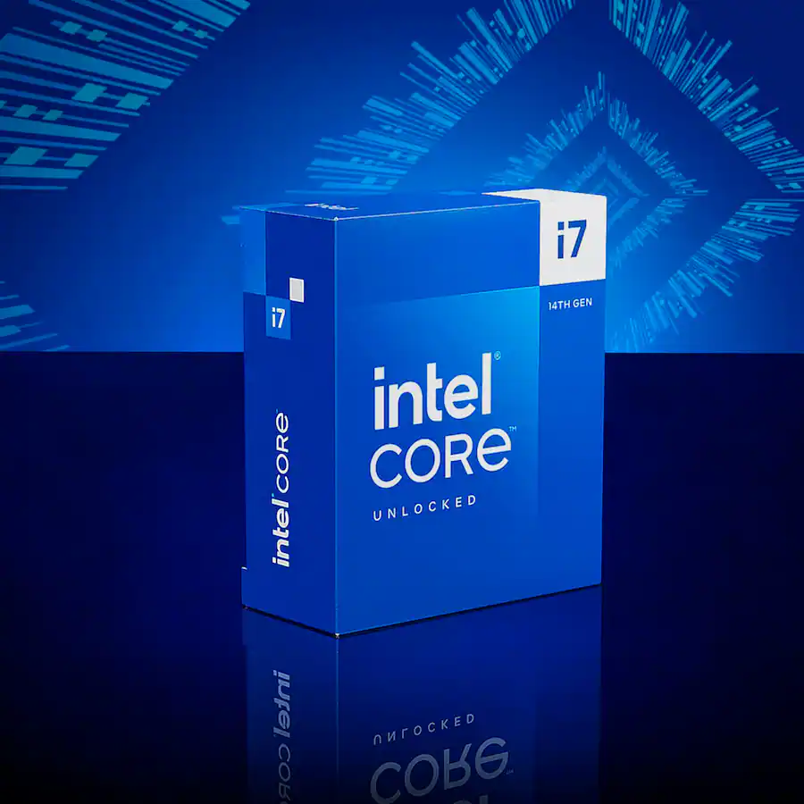 Intel - Core i7-14700K 14th Gen 20-Core 28-Thread - 4.3GHz (5.6GHz Turbo) Socket LGA 1700 Unlocked Desktop Processor - Multi