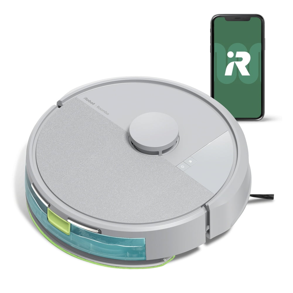 iRobot Roomba 1010 Combo 2-in-1 Robot Vacuum and Mop with LiDAR Navigation for Carpet and Hard Floors