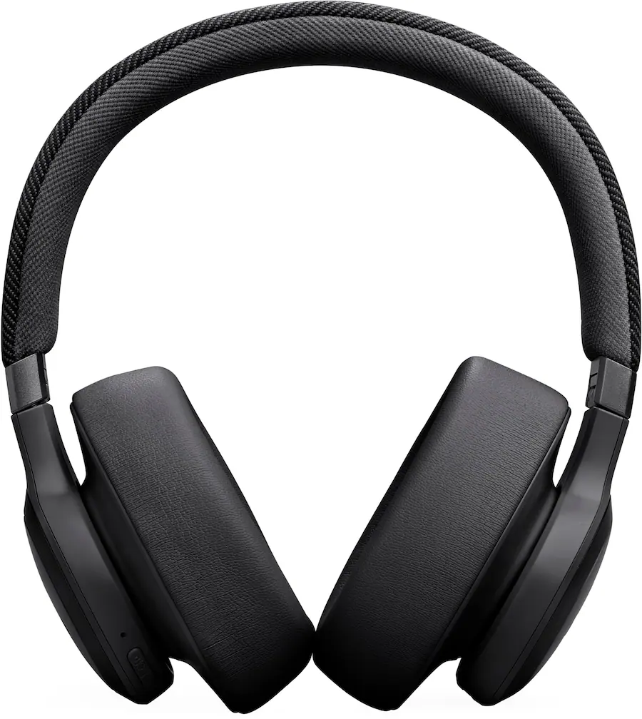 JBL - Live 770NC Wireless Over-Ear Headphones with True Adaptive Noise Cancelling - 2024 - Black