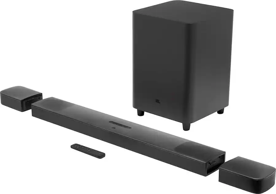 JBL 9.1-Channel Soundbar with Wireless Subwoofer and Dolby Atmos/DTS:X - Black - Refurbished Excellent