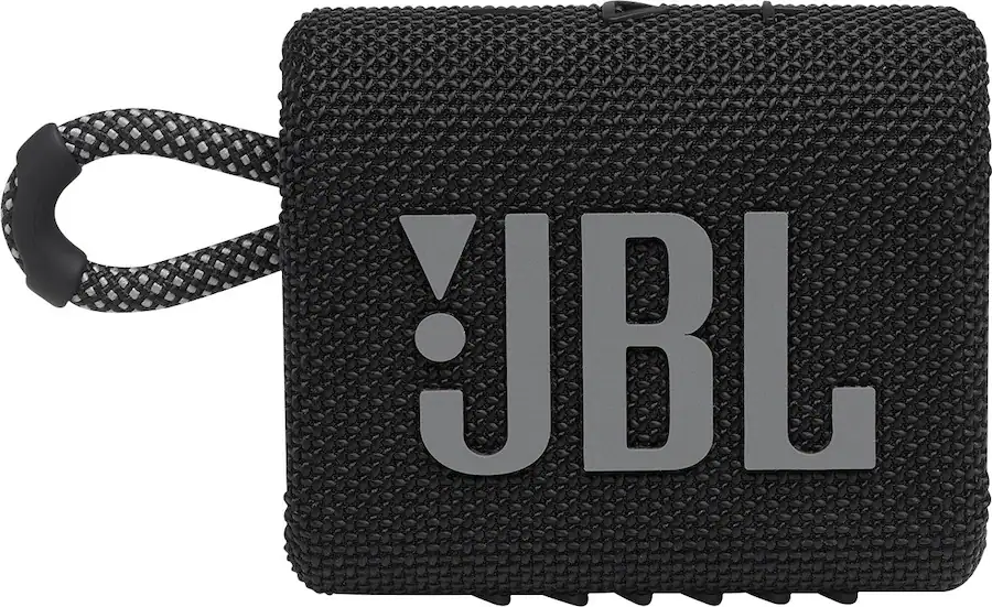 JBL GO3 Portable Waterproof Wireless Speaker - Black - Refurbished Excellent
