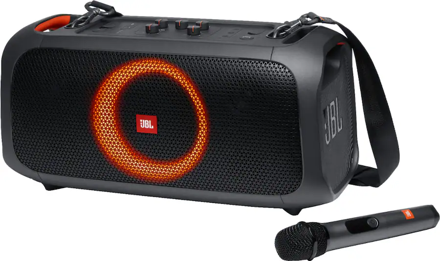 JBL PartyBox On-The-Go Portable Party Speaker Black