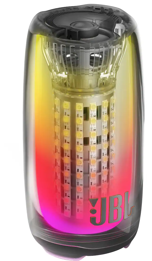 JBL Pulse 5 Portable Bluetooth Speaker with Light Show - Black