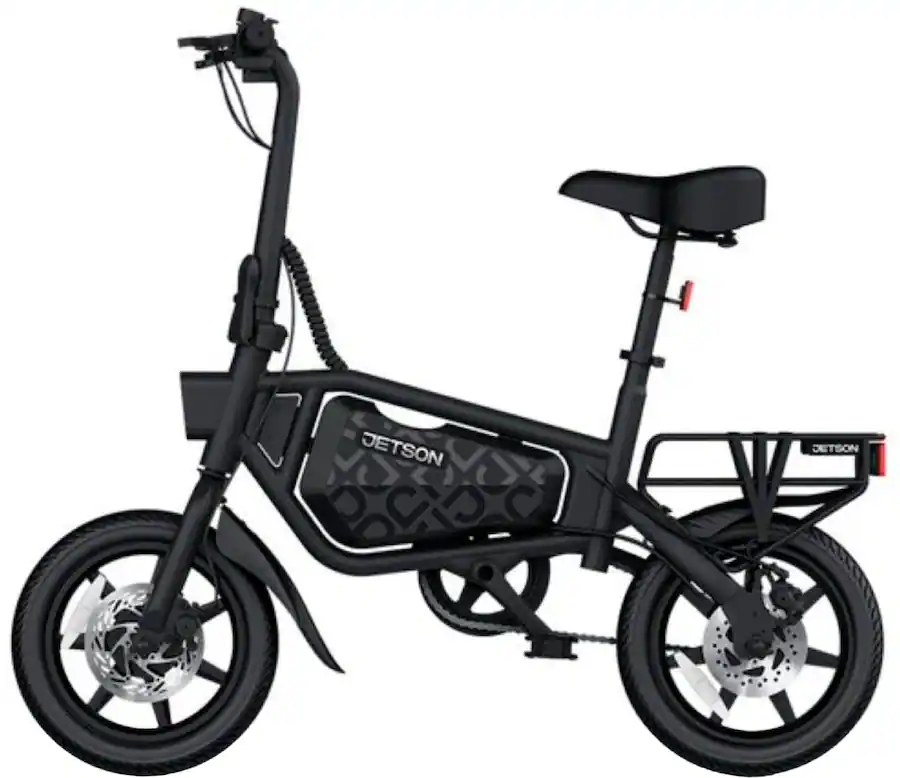Jetson Bolt Pro Max eBike with 25 miles Max Operating Range & 15.5 mph Max Speed - Black