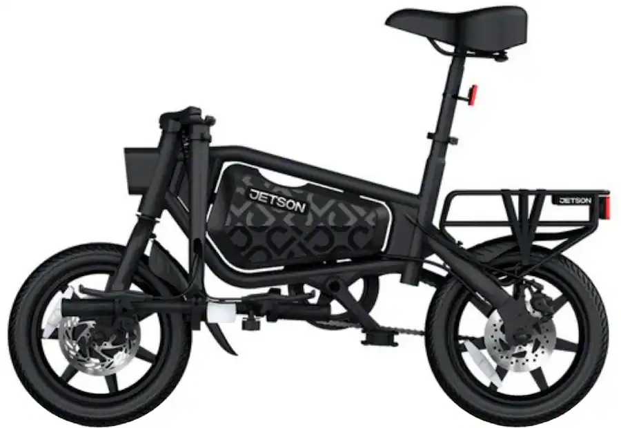 Jetson Bolt Pro Max eBike with 25 miles Max Operating Range & 15.5 mph Max Speed - Black