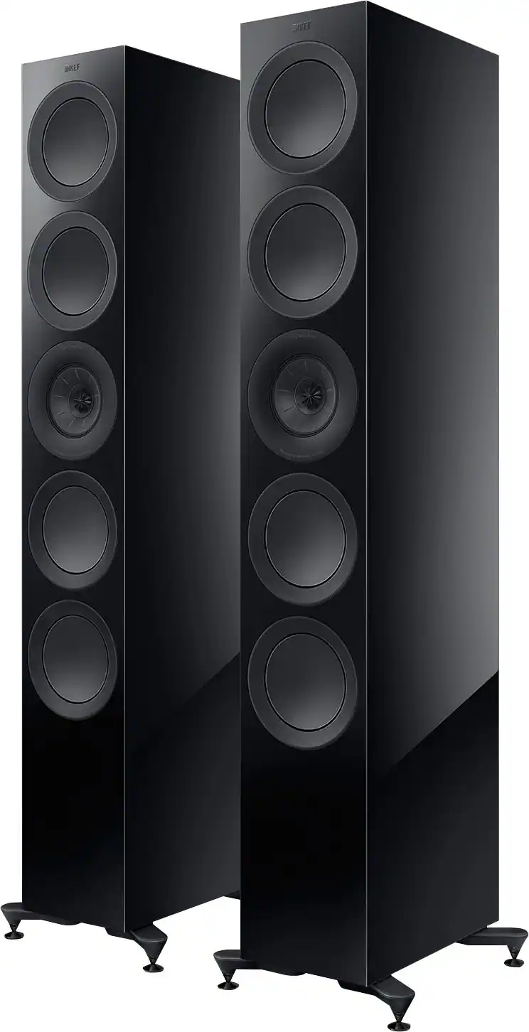 KEF - R11 Meta Floorstanding Loudspeaker (Each) - Black