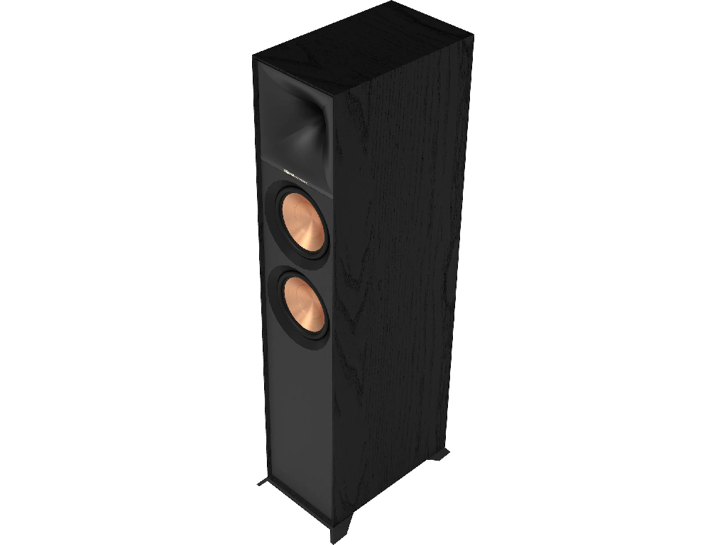Klipsch - R-600F Reference Series Dual 6-1/2" 400-Watt Passive 2-Way Floor Speaker (Each) - Black