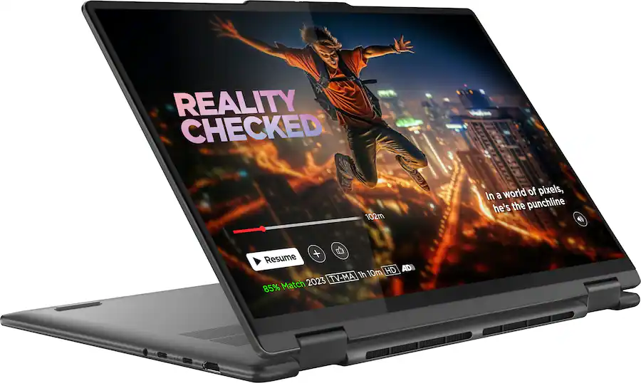 Lenovo - Yoga 7i 2-in-1 16" 2K Touchscreen Laptop - Intel Core Ultra 7 155U 2023 - 16GB Memory - 1TB SSD - Storm Grey