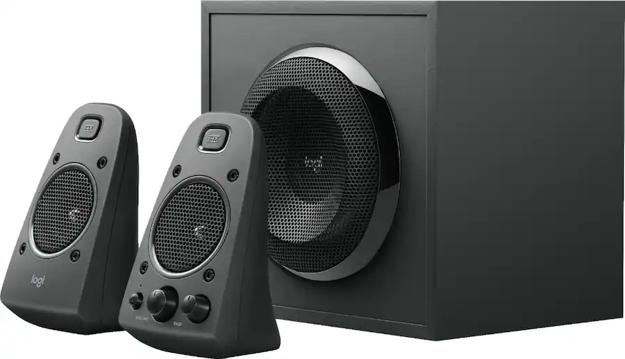 Logitech - Z625 2.1 Speaker System (3-Piece) - Black