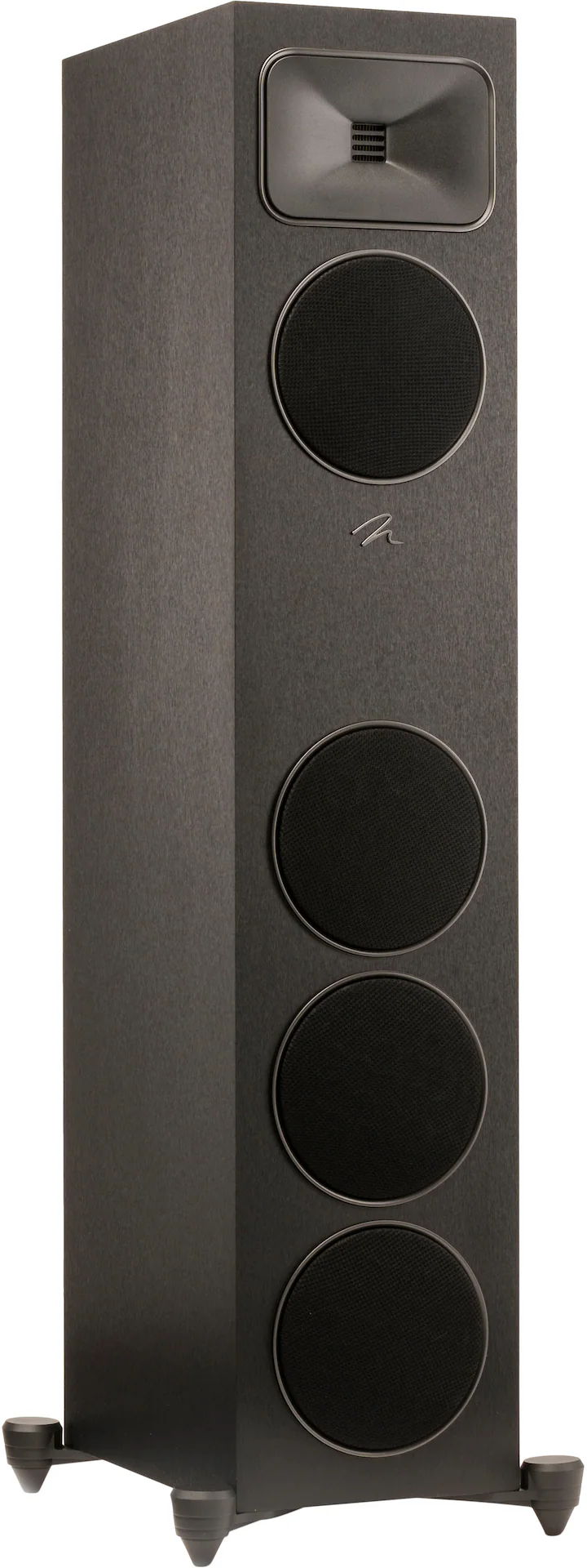 MartinLogan - Motion Foundation F1 3-Way Floorstanding Speaker with 5.5” Midrange and Triple 5.5” Bass Drivers (Each) - Black - Refurbished Excellent