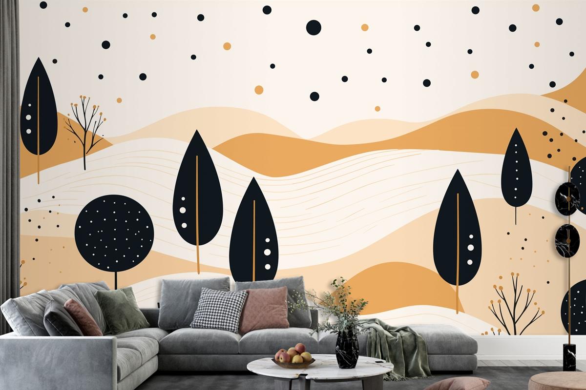 Abstract Pattern Background Poster Living Room Wallpaper Mural