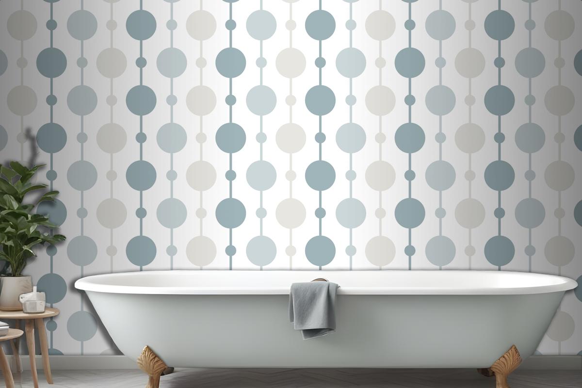 Flat Design Nordic Pattern Wallpaper Mural
