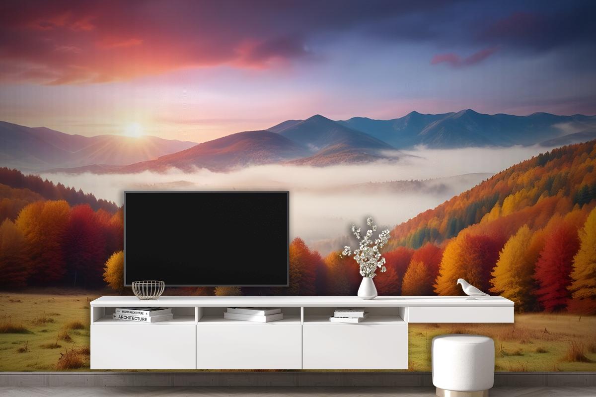 Colorful Nature Autumn Wallpaper Mural