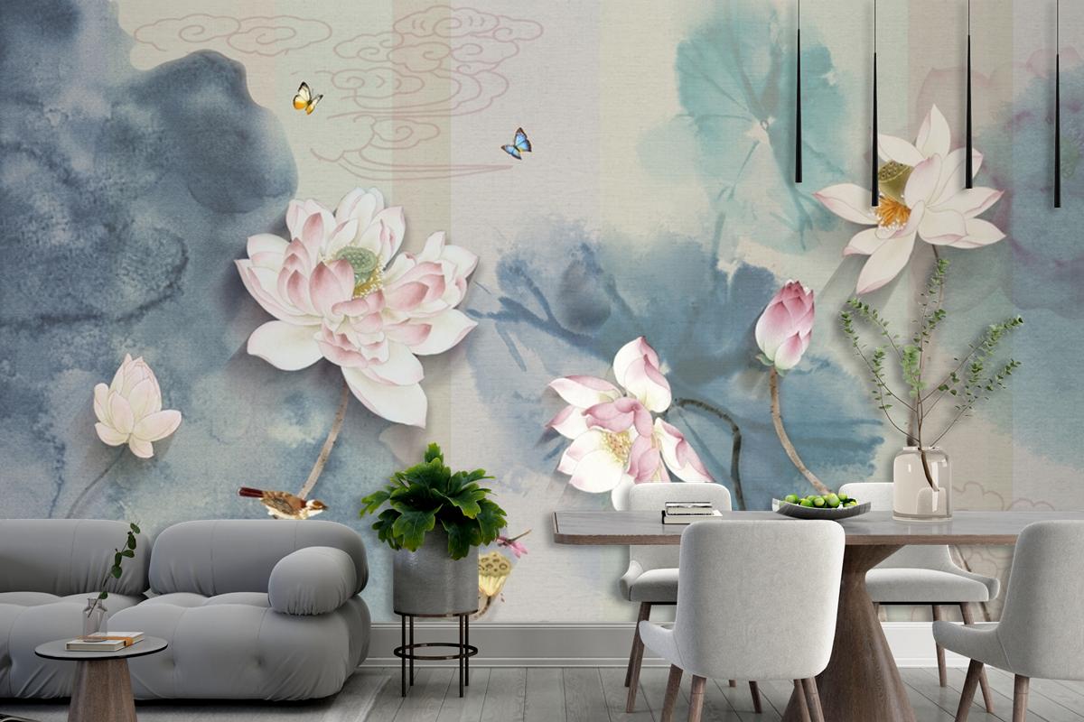 Multicolour Rustic Wall Tile Decor Wallpaper Mural