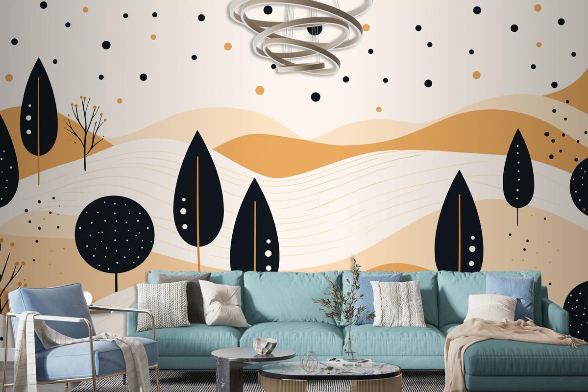 Abstract Pattern Background Poster Living Room Wallpaper Mural