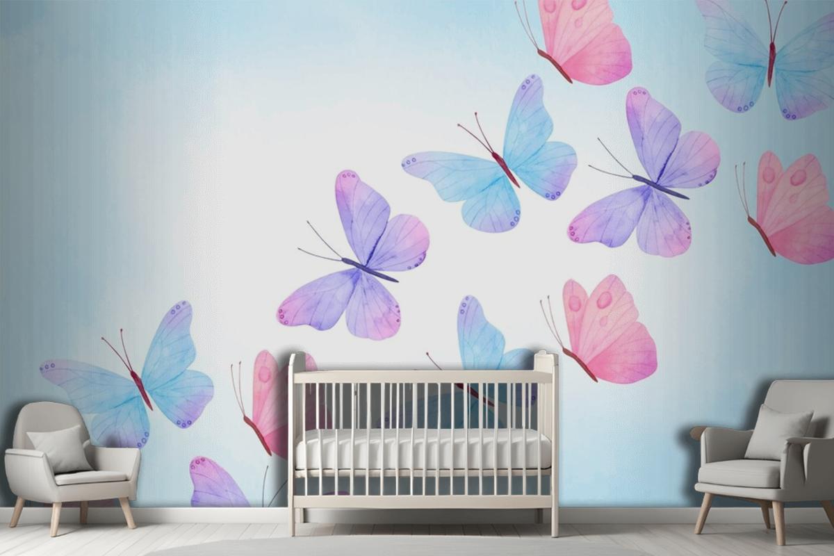 Watercolor Oil Painting Background Wallpaper Mural