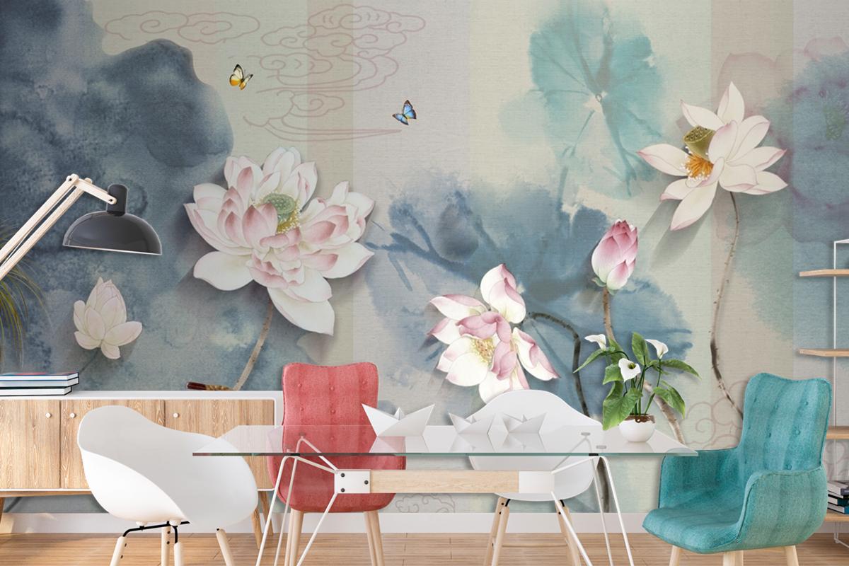 Multicolour Rustic Wall Tile Decor Wallpaper Mural