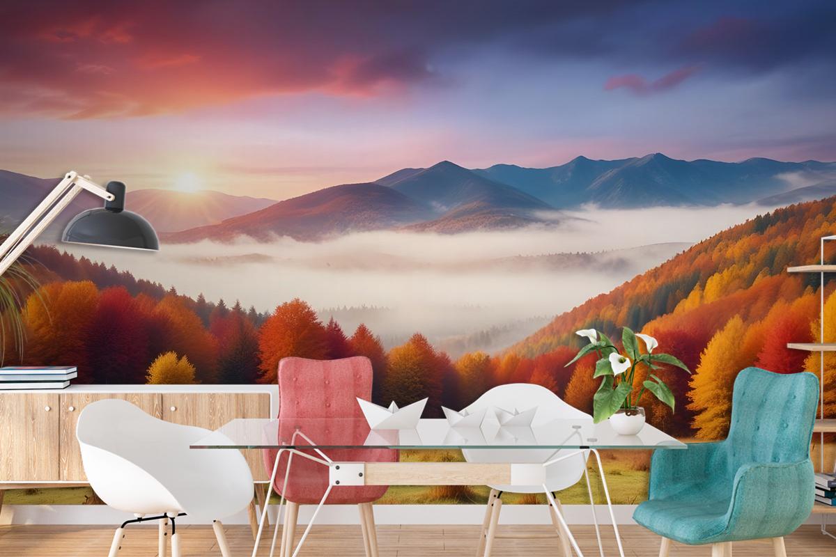 Colorful Nature Autumn Wallpaper Mural