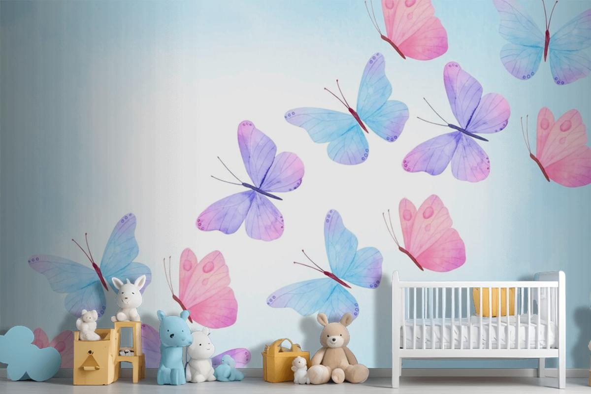 Watercolor Oil Painting Background Wallpaper Mural