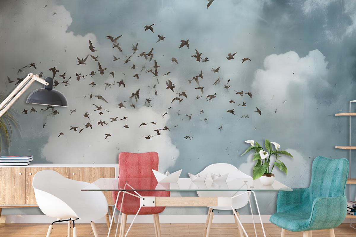 Watercolor Splash Art Wallpaper Mural