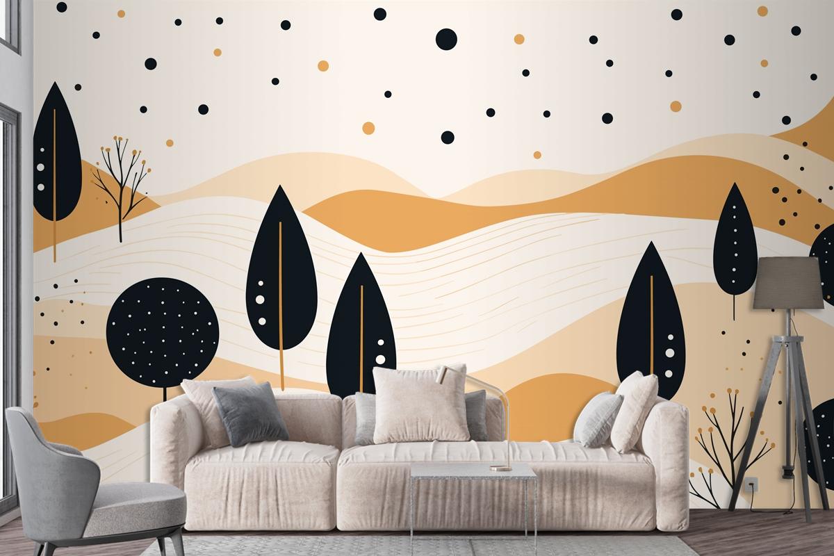 Abstract Pattern Background Poster Living Room Wallpaper Mural