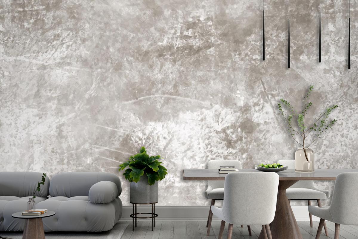 Abstract Grunge Background Neutral Color Living Room Wallpaper