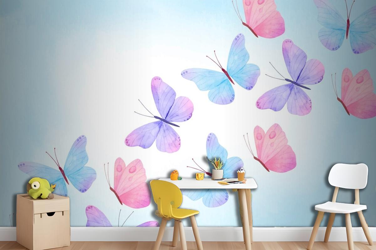 Watercolor Oil Painting Background Wallpaper Mural