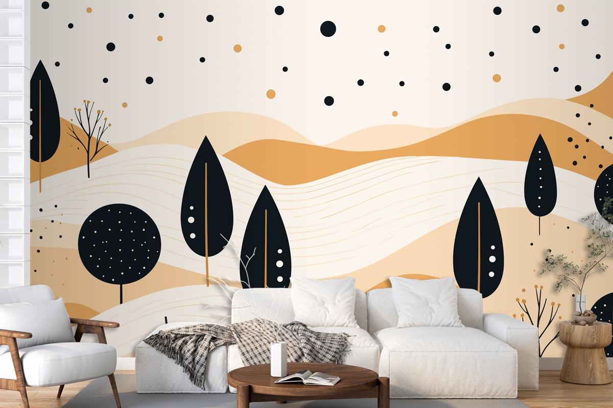 Abstract Pattern Background Poster Living Room Wallpaper Mural