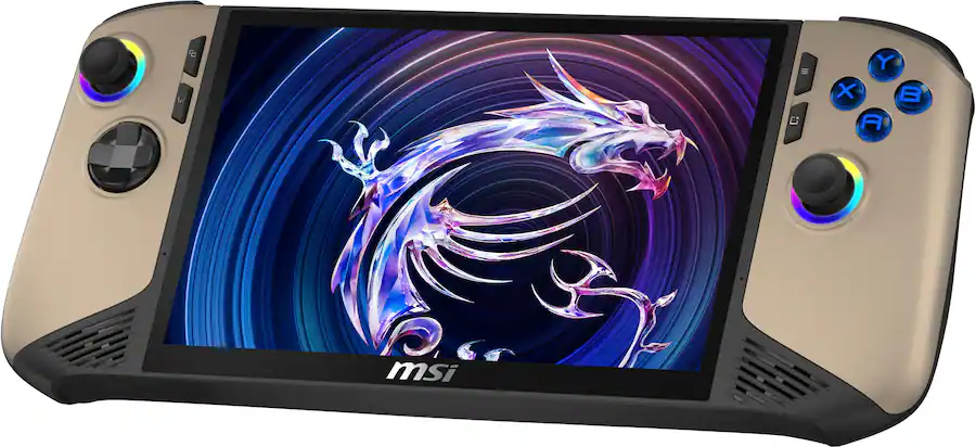 MSI Claw 8 AI+ A2VM 8" 120Hz FHD 1200P Gaming Handheld- Intel Core Ultra 7-258V - Intel Arc - 32GB - 1TB SSD Console